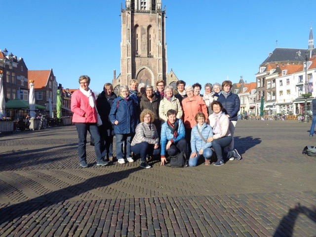 Uitje Tryféna – rondleiding door Delft
